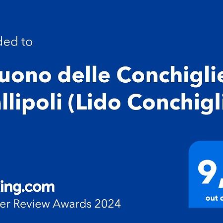 Il Suono Delle Conchiglie - Lido Conchiglie Gallipoli Eksteriør bilde