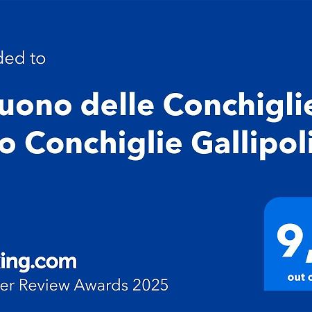 Il Suono Delle Conchiglie - Lido Conchiglie Gallipoli Eksteriør bilde