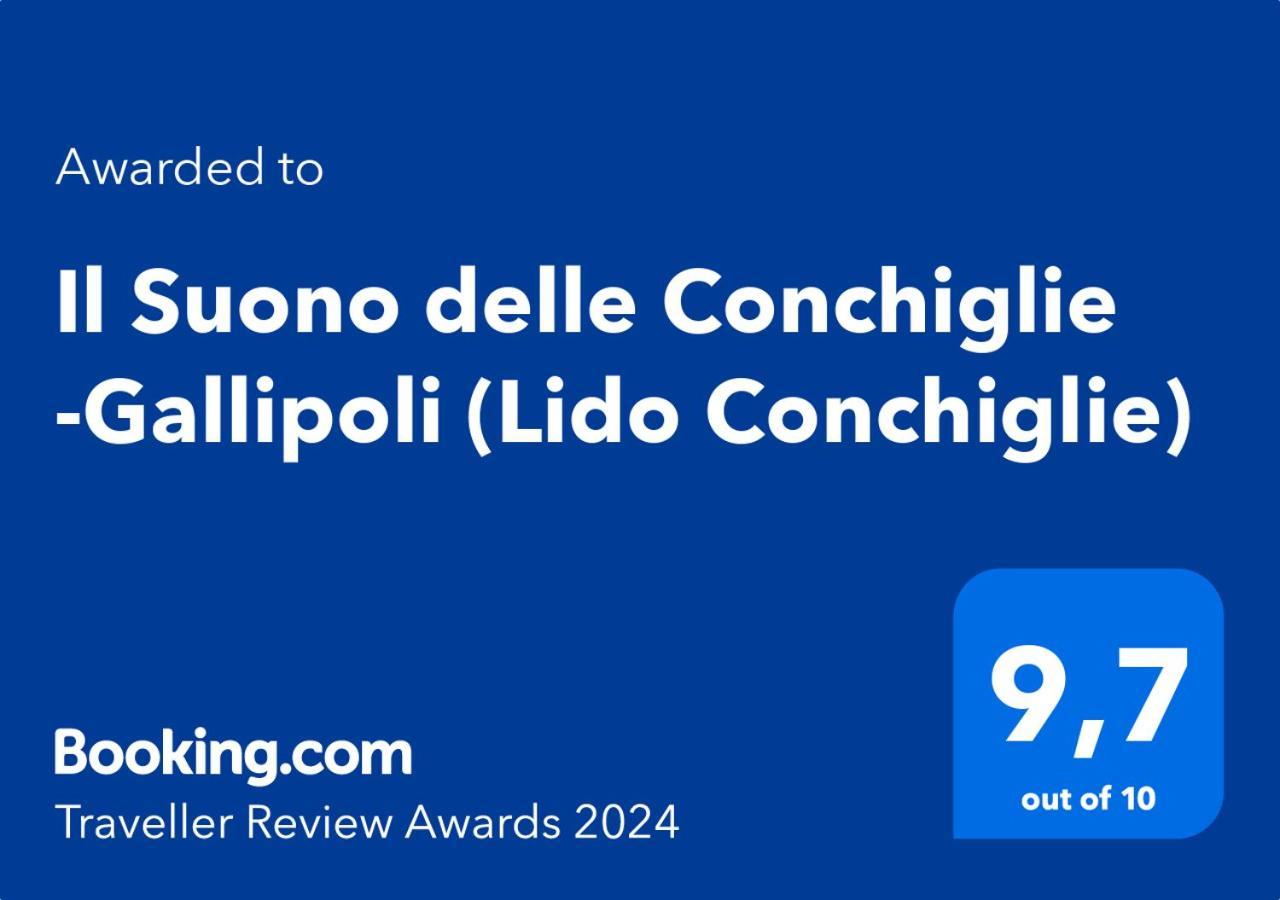 Il Suono Delle Conchiglie - Lido Conchiglie Gallipoli Eksteriør bilde