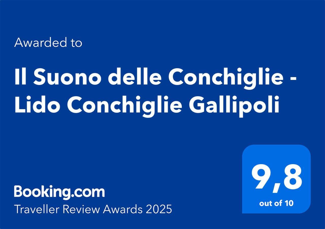 Il Suono Delle Conchiglie - Lido Conchiglie Gallipoli Eksteriør bilde